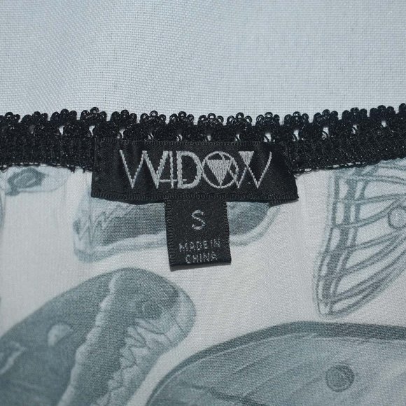 Dolls Kill Monochrome Butterfly Mini Dress - Picture 6 of 7